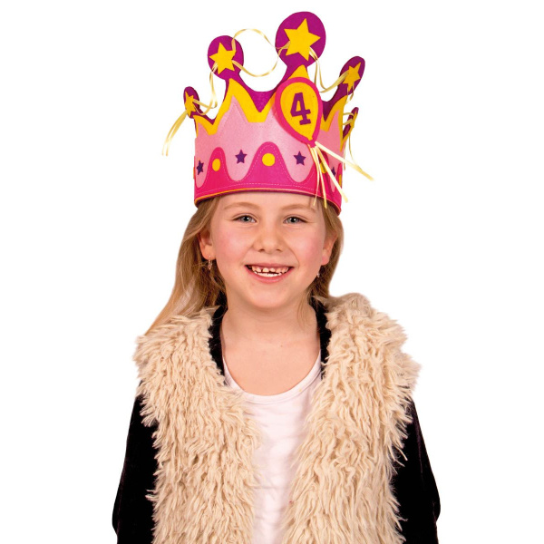 BIRTHDAY CROWN GIRL 1-5 YRS