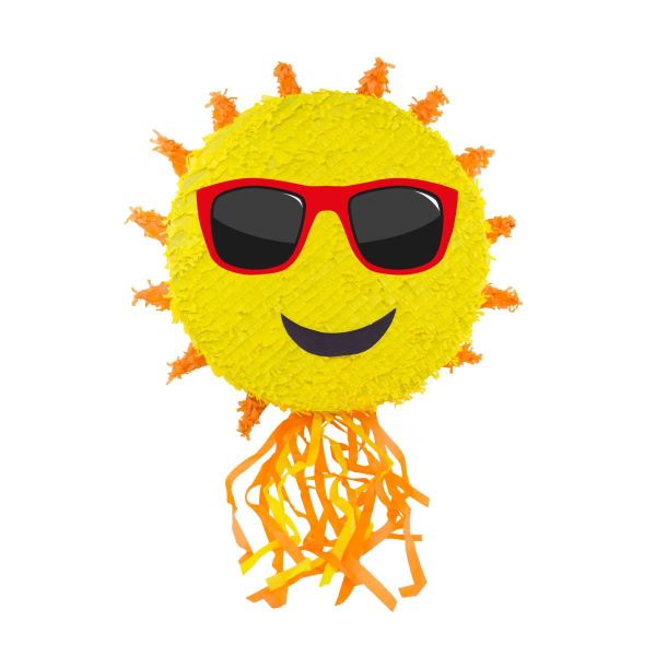 SMILING SUN PINATA - 39CM