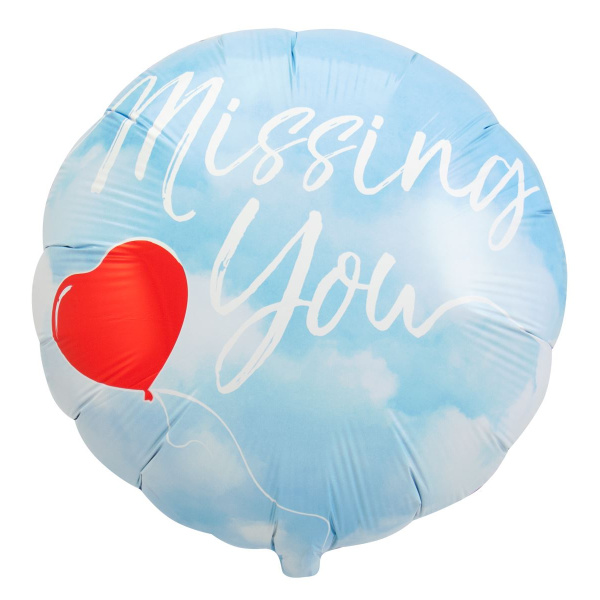 "MISSING YOU" FOIL BALLOON - 45CM