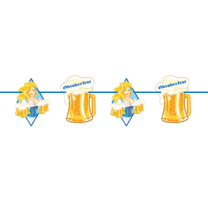 OKTOBERFEST BEER MUG BANNER - 10M