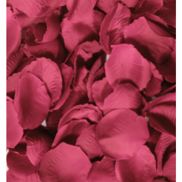 144 X PINK ROSE PETAL CONFETTI