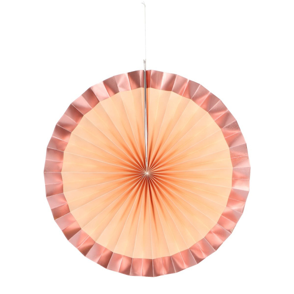 3 X LUSH BLUSH HONEYCOMB FANS - 25CM - 35CM