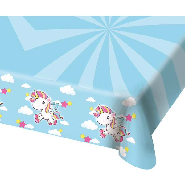 CARTOON UNICORN TABLE CLOTH - 130CM X 180CM