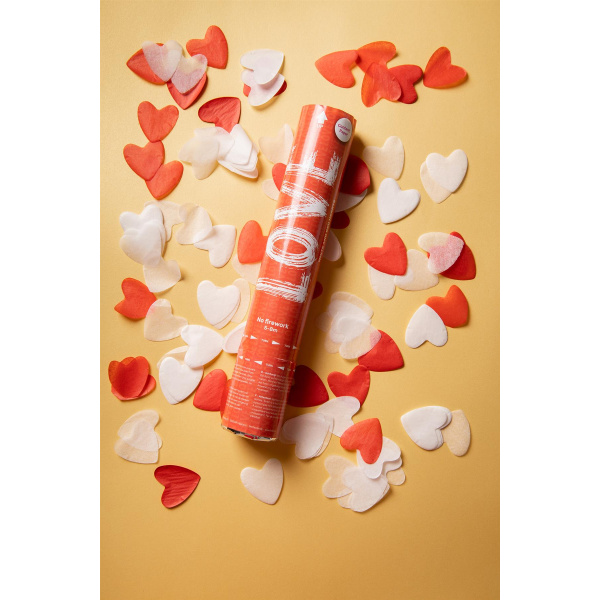 VALENTINE'S 'LOVE' CONFETTI CANNON - 28CM