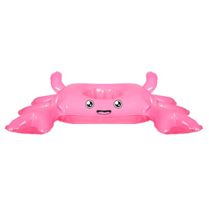 FLOATING CRAB INFLATABLE DRINK HOLDER