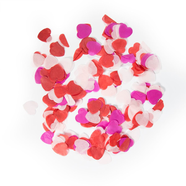 14G X LARGE HEART CONFETTI