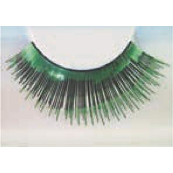 EYE LASHES METALLIC GREEN