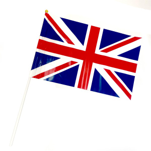 UNION JACK WAVING FLAGS 20CMX30CM PK12