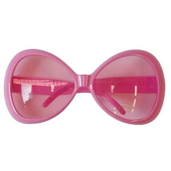 1960'S PINK OVAL SUNGLASSES