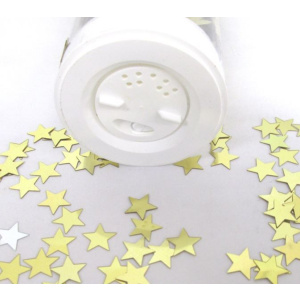 GOLD STARS TABLE DECOR CONFETTI 100G