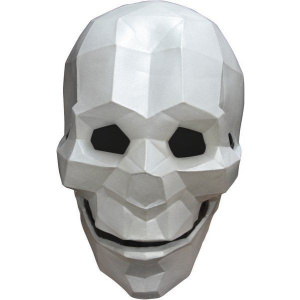 LOW POLY ART SKULL HEAD MASK