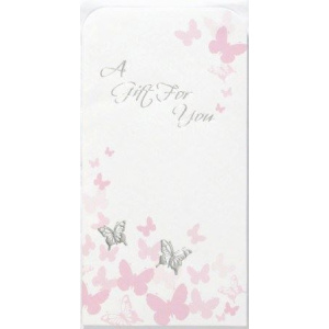 MONEY WALLET GIFT OPEN FOIL 3 FOLD CARD