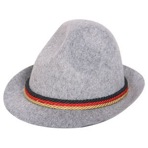 HAT TRILBY BEER FEST GREY WITH BAND