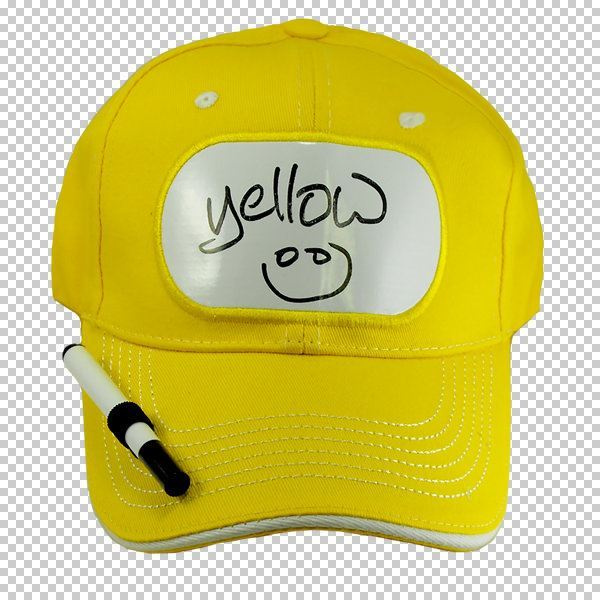 CAP BILLY BOB BILLBOARD YELLOW WITH PEN