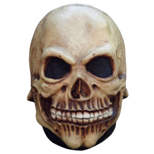 IVORY SKULL HEAD MASK JUNIOR SIZE