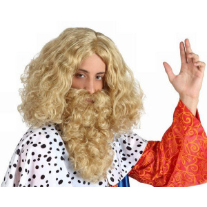 BEARD & WIG BLONDE