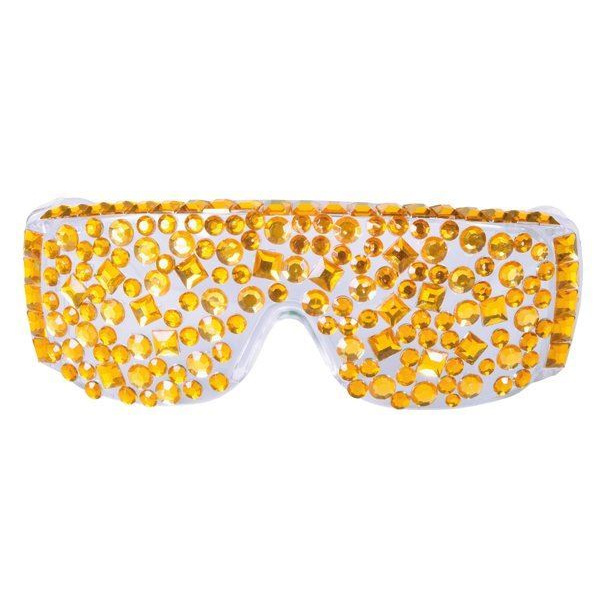 GLASSES DIAMOND GOLD LADY