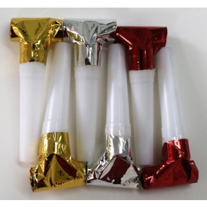 FOIL PARTY BLOW-OUTS ASSORTED  COLOUR 50