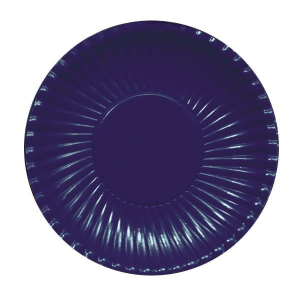 PLATES CARD 23CM BLUE 10'S