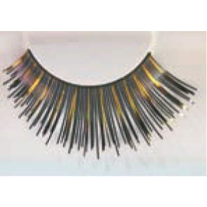 EYE LASHES FUN BLACK & GOLD