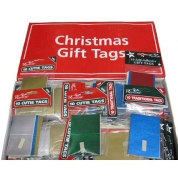 ASTD FOIL GIFT TAGS 72 PACKS OF 10