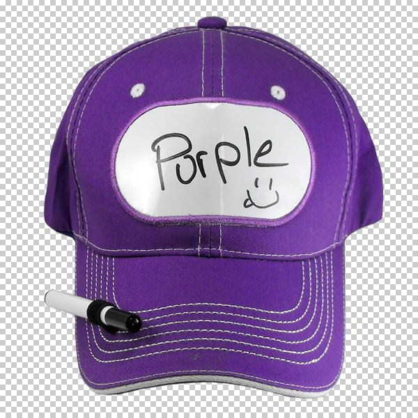 CAP BILLY BOB BILLBOARD PURPLE WITH PEN