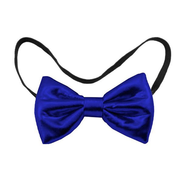 BOWTIE PARTY METALLIC BLUE