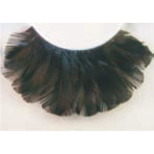 EYE LASHES FEATHER BLACK