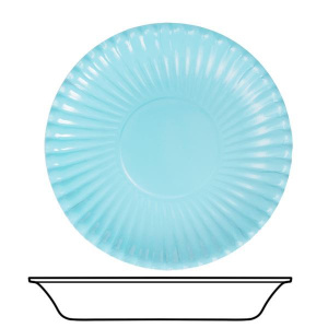 BOWLS CARD 22CM LT BLUE 10'S