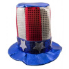 USA PARTY TOP HAT, SEQUIN