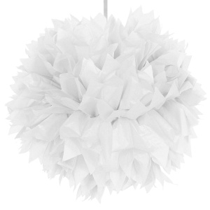 POMPOM WHITE 30CM