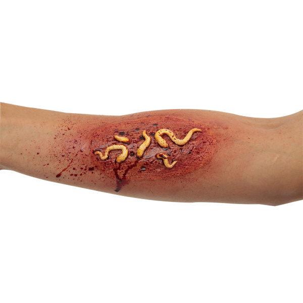 PROSTHETIC WOUNDS CREEPY WORMS