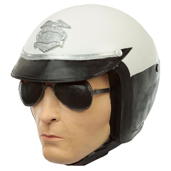 T-1000 COP LICENSED HEAD MASK