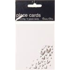 PLACE CARD FOIL WEDDING 10 PK