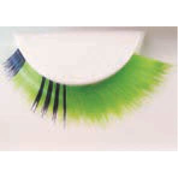 EYE LASHES FUN BLACK & GREEN