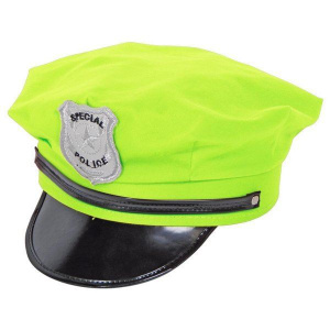 HAT POLICE NEON GREEN