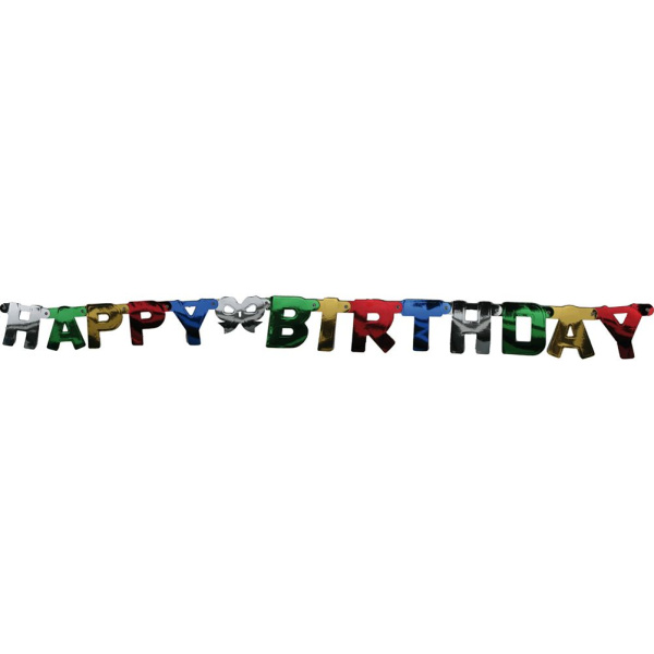 BUNTING HAPPY BIRTHDAY LETTERS BANNER