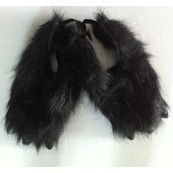 ANIMAL CLAWS (FEET COVERS) BLACK