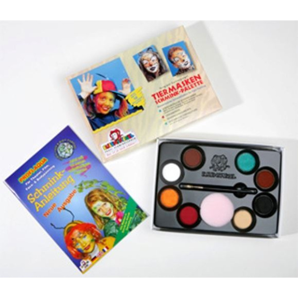 PALETTE 8 COLOUR ANIMAL MAKE-UP BOXED