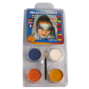 FACE PACK 4 COLOURS MERMAID