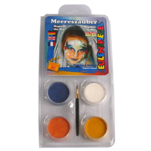 FACE PACK 4 COLOURS MERMAID