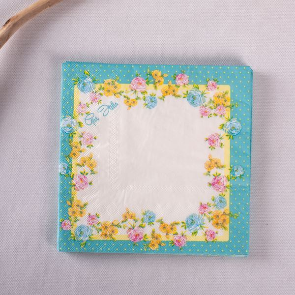 NAPKINS SHABBY CHIC 3PLY 33 X 33CM