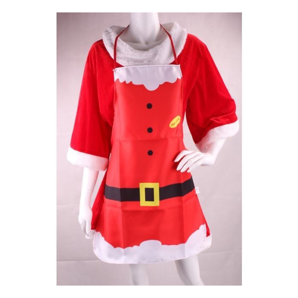 CHRISTMAS APRON MRS CLAUS DESIGN