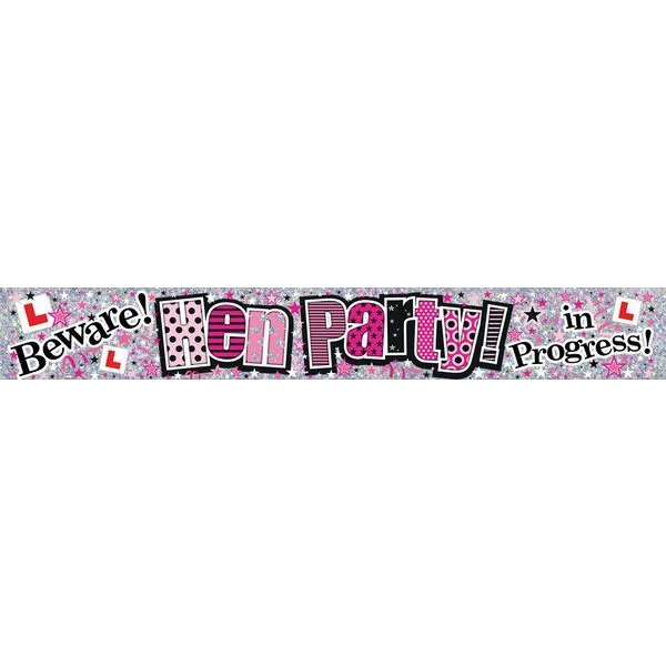 BANNER HEN NIGHT