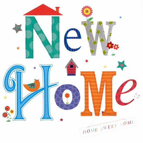 NEW HOME CARD FOIL  6 PK