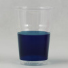 GOBLETS CRYSTAL PLASTIC 250CC BLUE 10'S