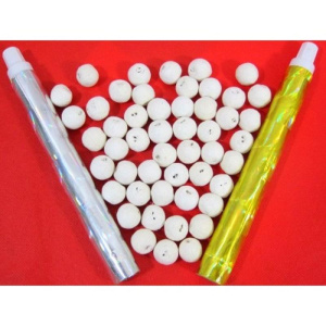 BLOW BALLS 50/2 TUBES WHITE PAPER