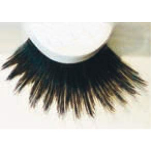 EYE LASHES SERRATED BLACK LONG