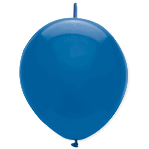 BALLOON HELIUM LINK ROUND 32M BLUE NAVY