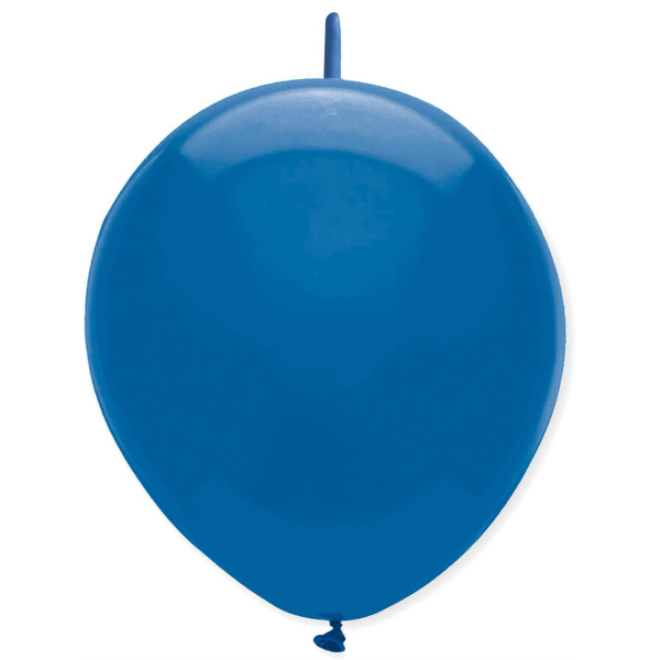 BALLOON HELIUM LINK ROUND 32M BLUE NAVY